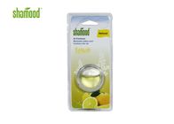 Lemon Scent Air Freshener Crystal Round Personal Car Freshener